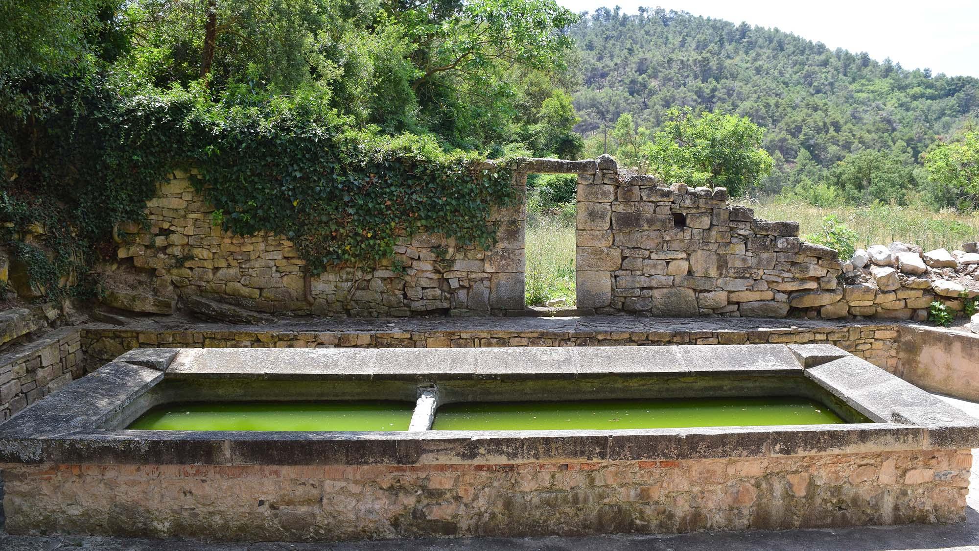 picnic La font voltada passanant i belltall safareig mappicnic
