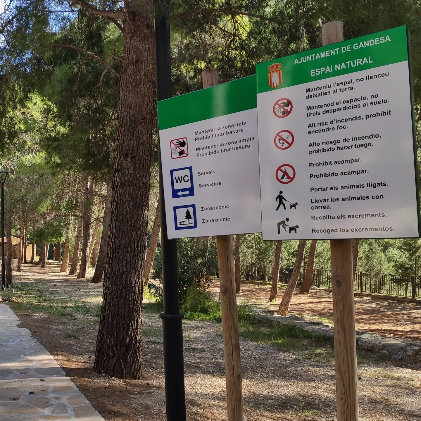 area recreativa area picnic fontcalda gandesa mappicnci2