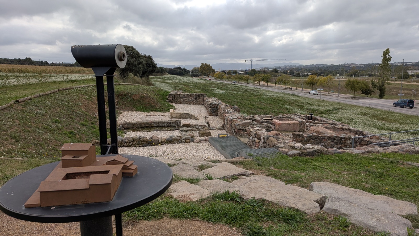 Area autocaravanes La Garriga Villa romana de Can Ter 5