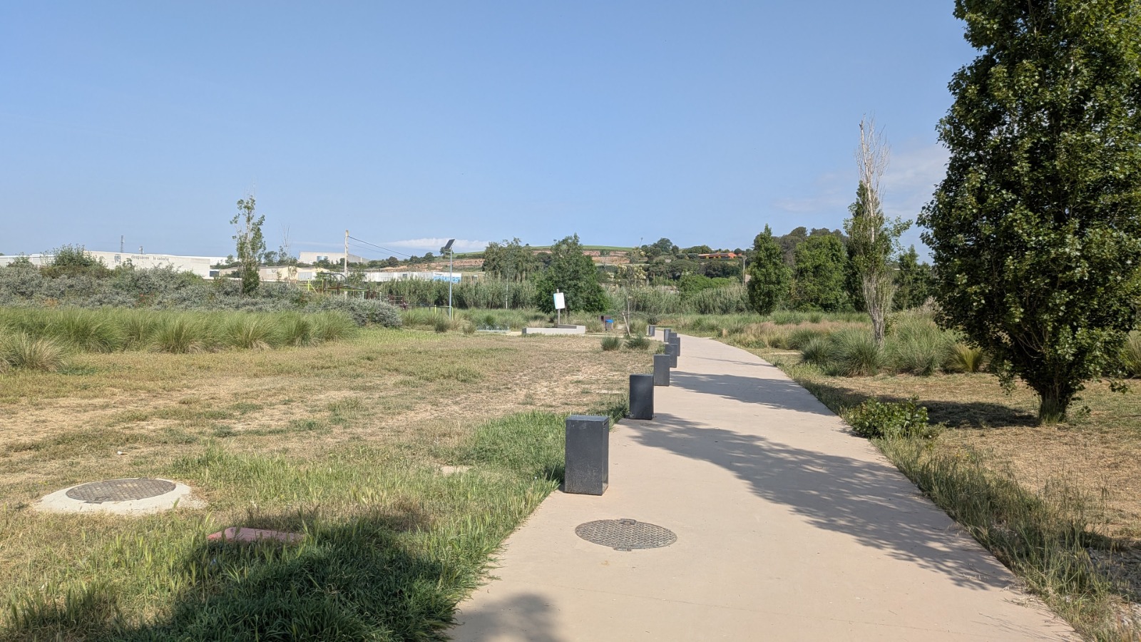 Parc fluvial Vilanova del valles barcelona picnic tendals mappicnic