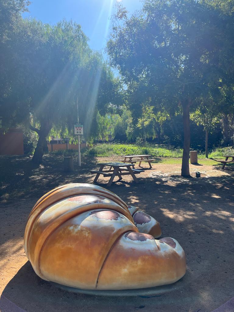 croisant y zona de picnic parc francesc macia